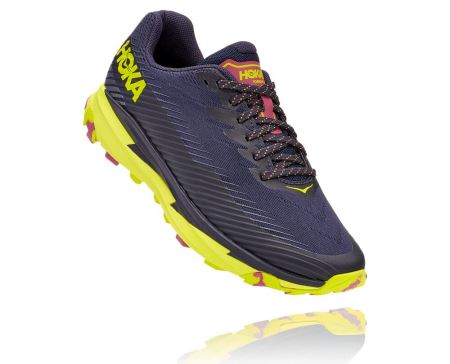 Hoka One One Torrent 2 - Adidasi Alergare Dama Inchis Roz | RO-WKdqYJI